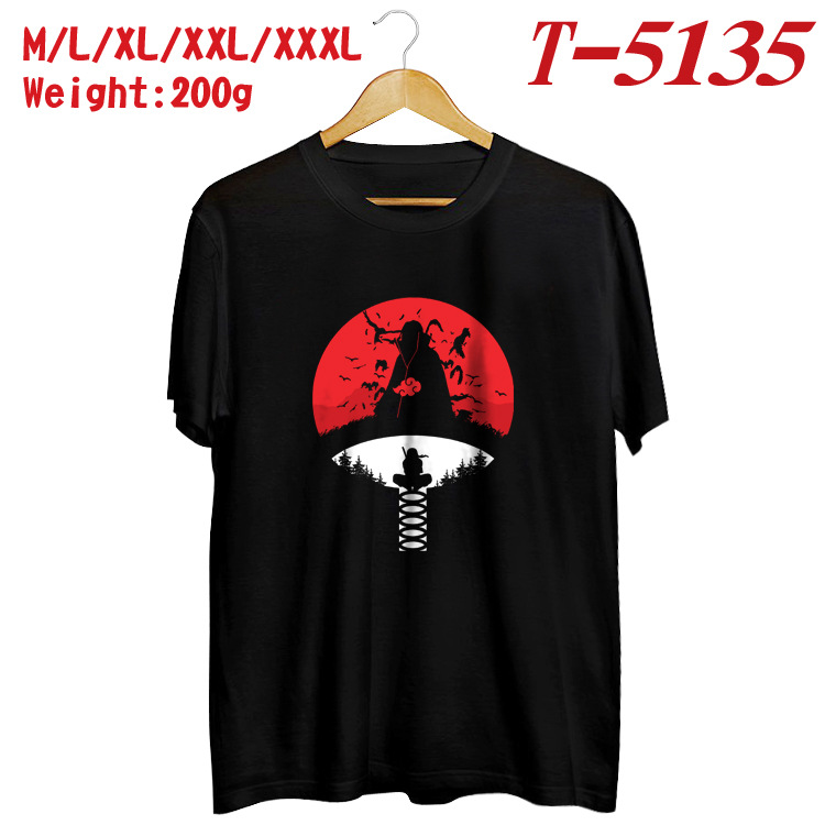 Naruto T-shirt men and women summer loos...