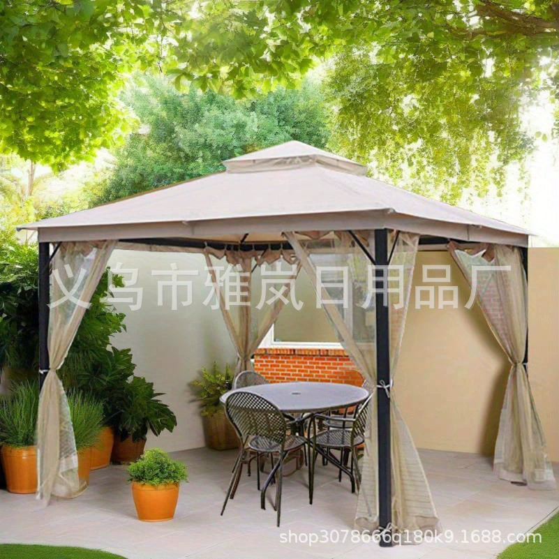 Беседка палатка противомоскитная сетка барбекю противомоскитная сетка садовая заборная сетка наружная защита от насекомых занавеска фабрика прямых продаж
