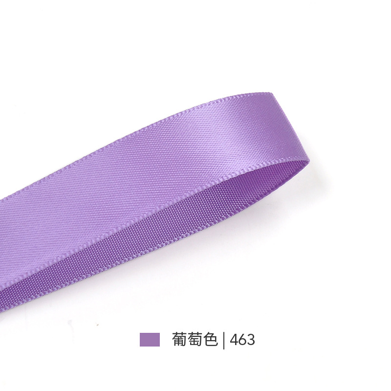 Cinta de poliéster de 1 cm de la serie morada de Yao Ming, en stock, para decoración de globos festivos, cajas de regalo y empaques.