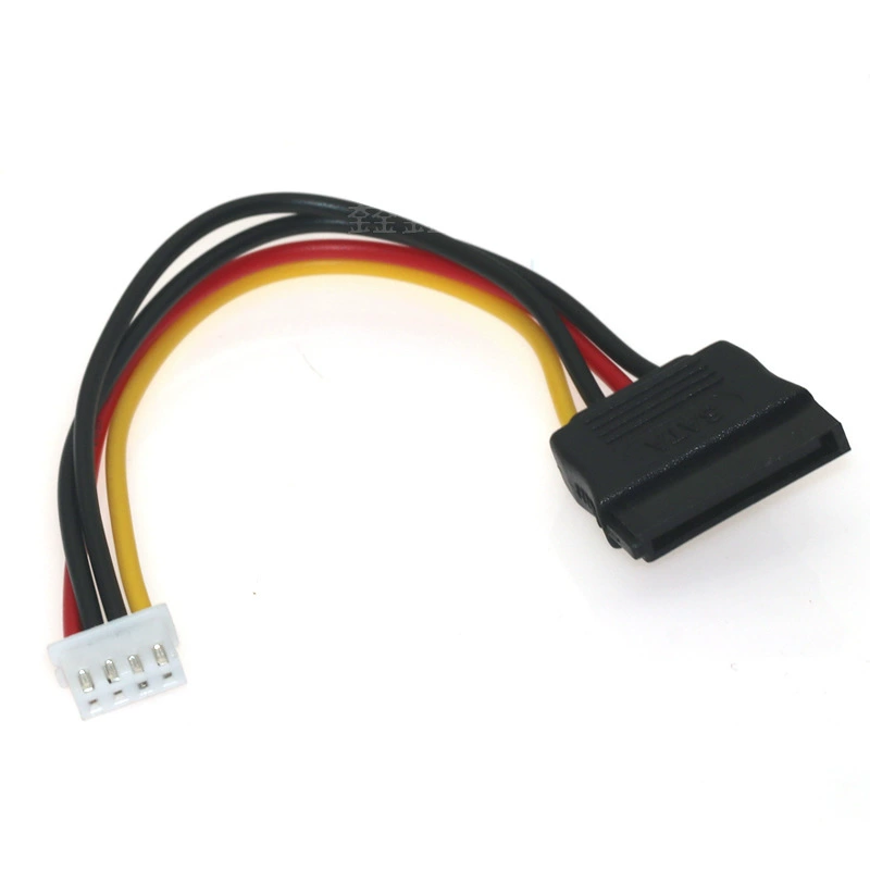 ITX power cord SATA15P mother to small 4P mother XH2.54 soft drive motherboard power supply data supply data conversion cable