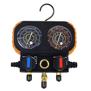 汽车空调加氟表R134a冷媒加注表家用压力表R22R410加氟工具