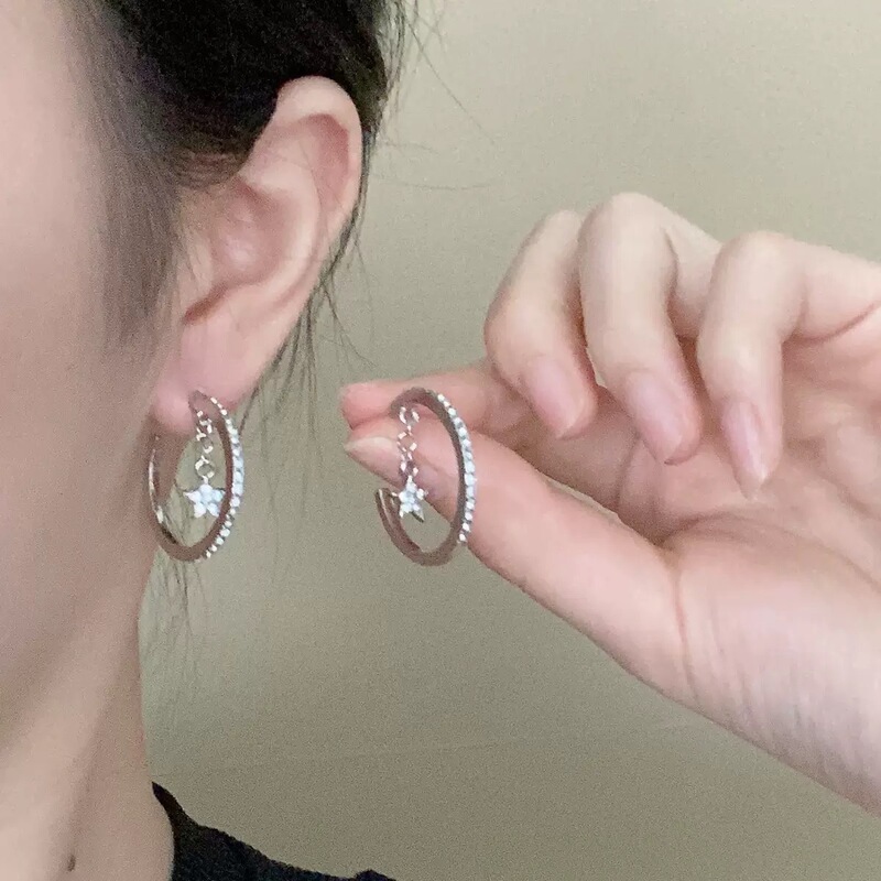 时尚ins简约气质显贵耳钉女个性不流苏耳坠日韩网红博主同款耳饰|undefined