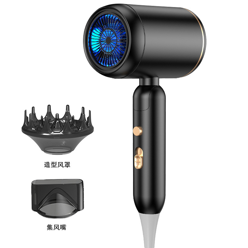 Amazon クロスボーダー高速ヘアドライヤー家庭用ポータブル折りたたみ 1800 ワットヘアドライヤー定温ハイパワー|undefined