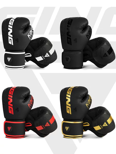 Professional Boxing Gloves for Sanda Fighting, Adult and Children's Training, Actual Combat Gloves, Muay Thai Fighting, and Punching Bags