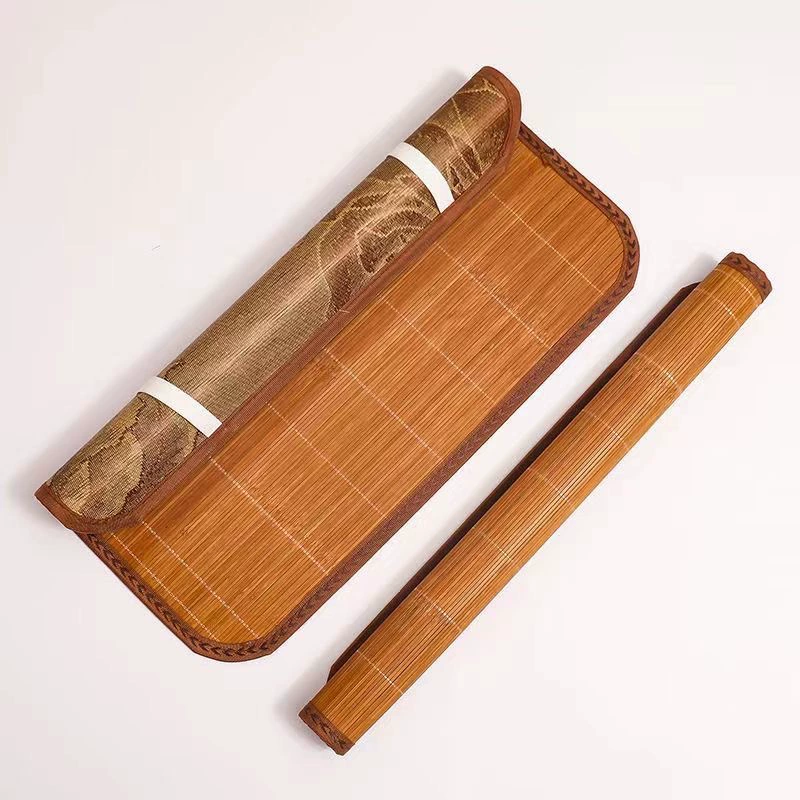 Охлаждающая наволочка-мат для лета, бамбуковый коврик-подушка, охлаждающая наволочка, углеродизированная кожаная наволочка, одинарный коврик-мат с эффектом ледяного прикосновения