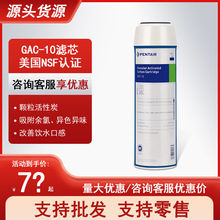 滨特尔GAC-10活性炭滤芯 美国NSF认证活性炭滤芯 高效净水滤芯