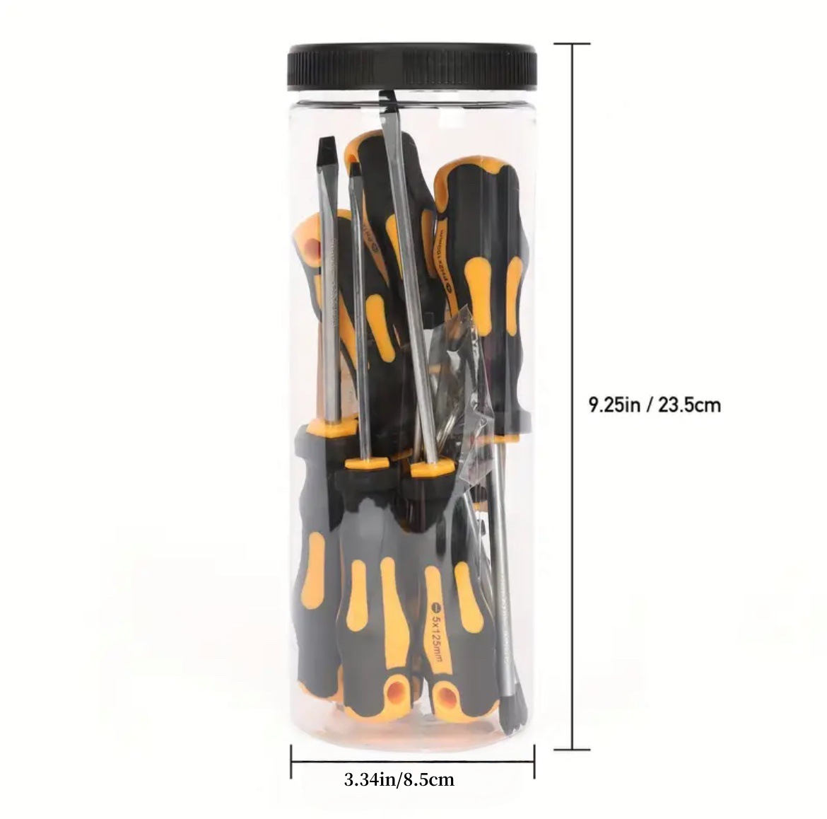 11pc Mushroom Head Magnetic Screwdriver Set with Magnetizer Demagnetizer