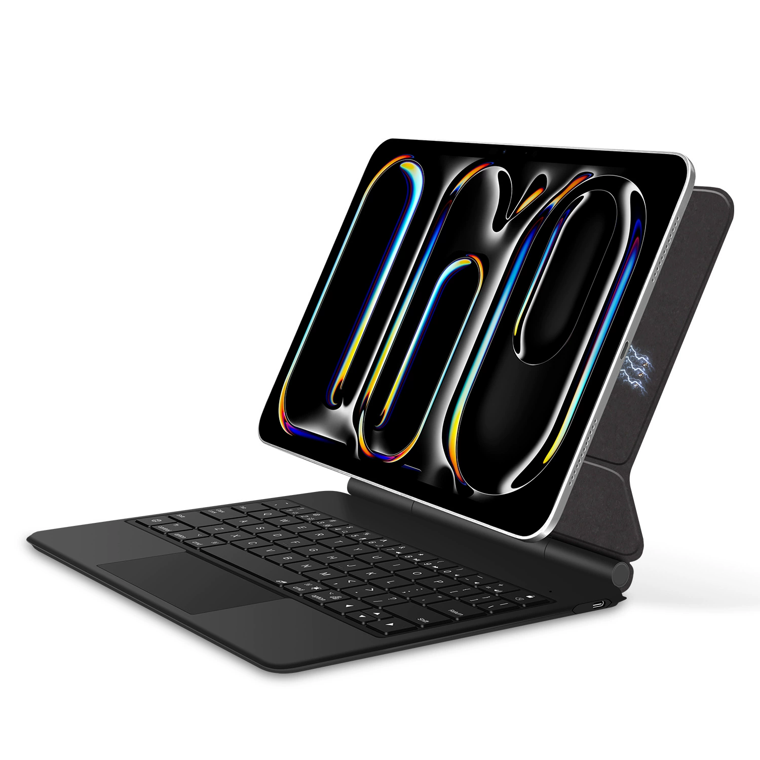 Magic Keyboard совместим с iPad Pro/Air, контакт через Pogo Pin напрямую соединяется с M5