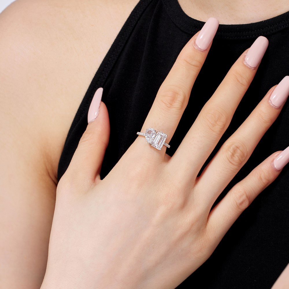 7g Weight Zircon Inlay Material Open Rings, Rings Classification 5, 9, Adjustable Ring Size 1 Piece Quantity Holiday, Daily Occasion 925 Sterling Silver Material Heart Shape Pattern Women's Gender Plating, Inlay Design Basic, Simple Style, Classic Style Style 925 Sterling Silver Zircon Heart Shape Open Rings Rings 25
