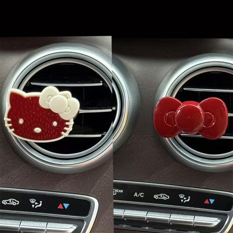 Car Mobile Phone Holder Air Outlet Special for Women 2025 New Cute Creative Interior Car Navigation Support Bracket