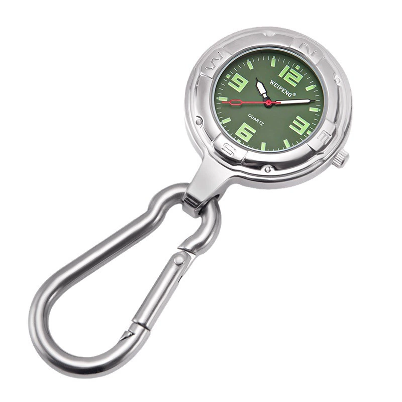 Universal travel keychain outside climbing, retro pocket watch, wholesale