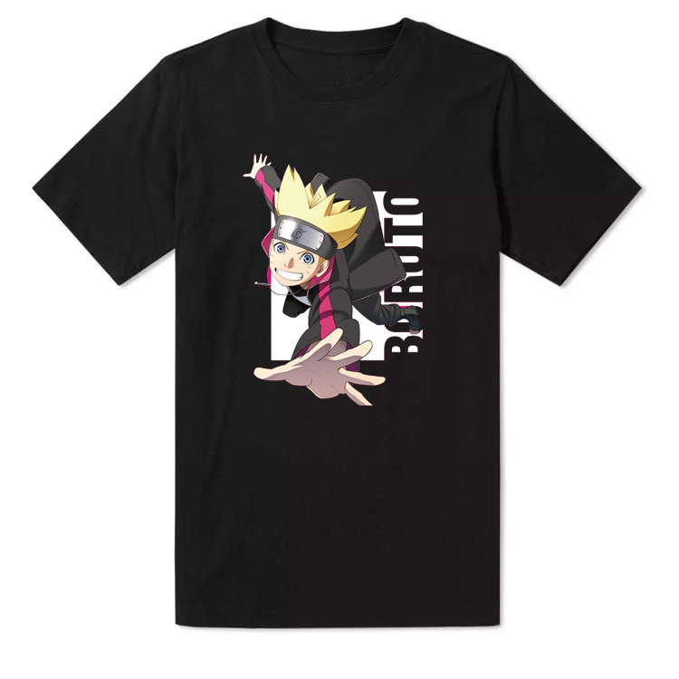 Naruto New Era New Time Cotton All-match Japanese T-shirt