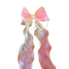 Children's hair accessory from pearl with bow, hairpins with tassels, headband, summer hairgrip