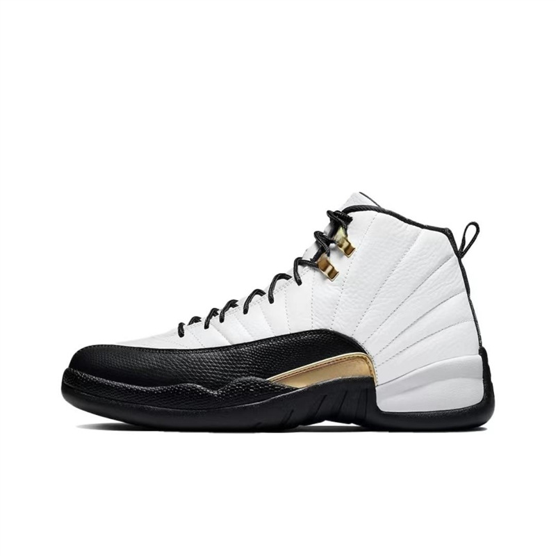 Comercio exterior Putian transfronterizo aj12 Chicago toro negro y blanco Gama azul negro y púrpura azul real Joe 12 zapatillas de baloncesto para hombres y mujeres