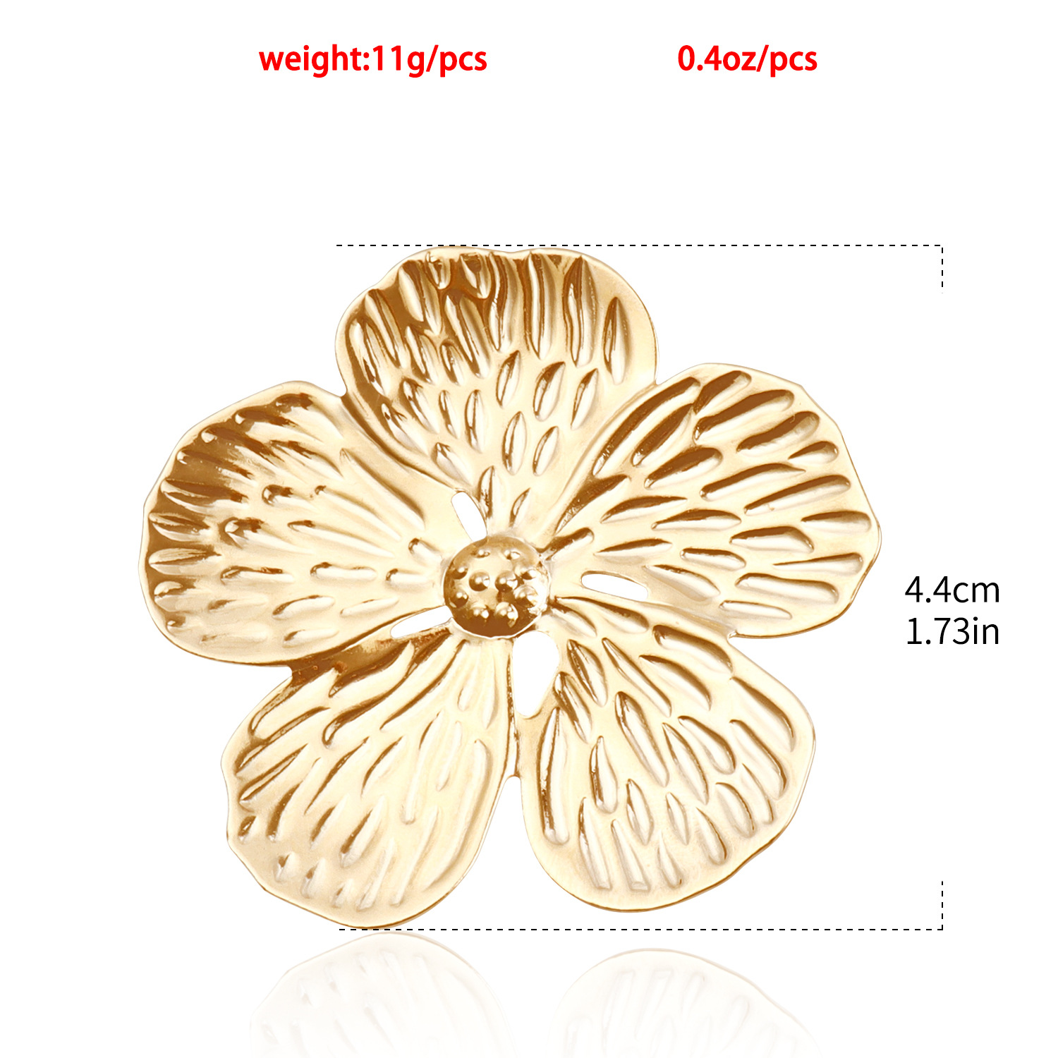10g Weight Jewelry Set Classification 1 Set Quantity Casual Occasion Alloy Material Flower Pattern Women's Gender Plating Design Simple Style Style Simple Style Flower Alloy Plating Women's Jewelry Set 1