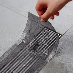Disposable sewer filter kitchen bathroom floor drain sticker anti-blocking rectangular anti-hair shower room sticker