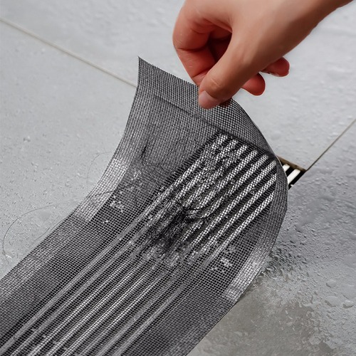Disposable sewer filter kitchen bathroom floor drain sticker anti-blocking rectangular anti-hair shower room sticker