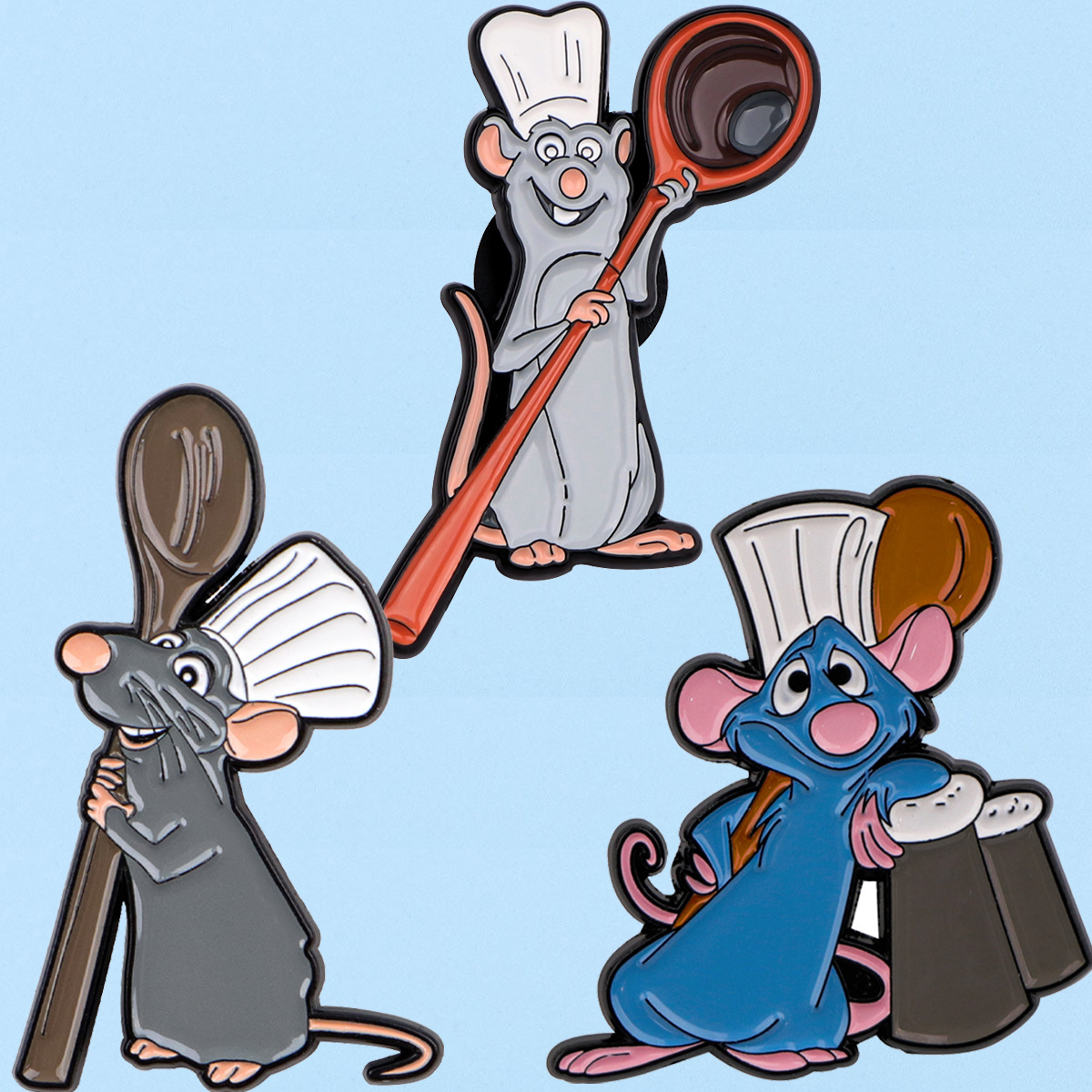 Cartoon brooch