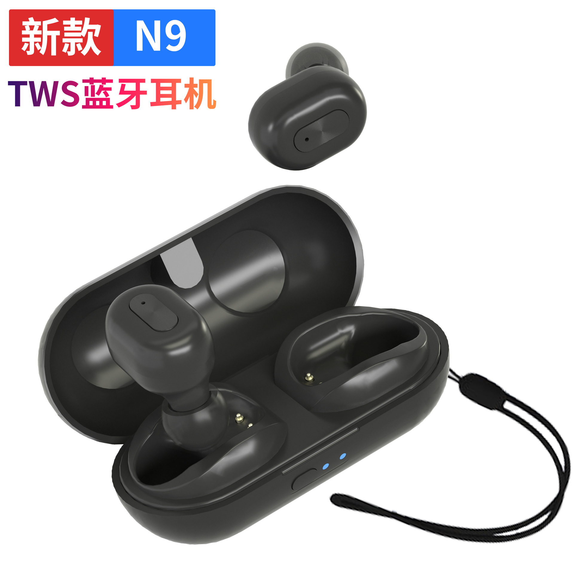 New n9 Bluetooth headset 5.3 ultra-long...