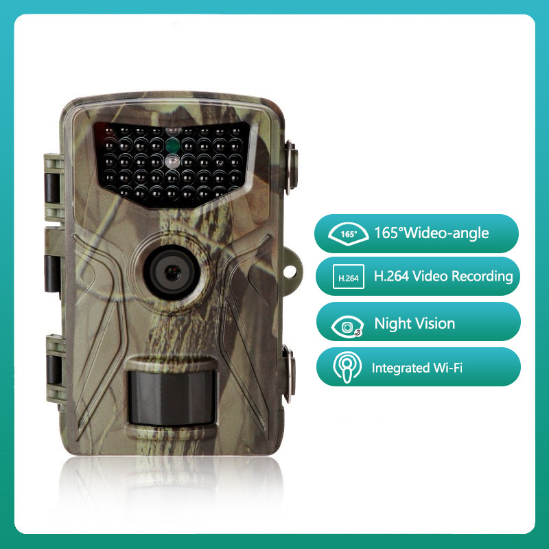 36MP 2.7K户外红外夜视追踪相机 HC-804A  源头厂家直供热销