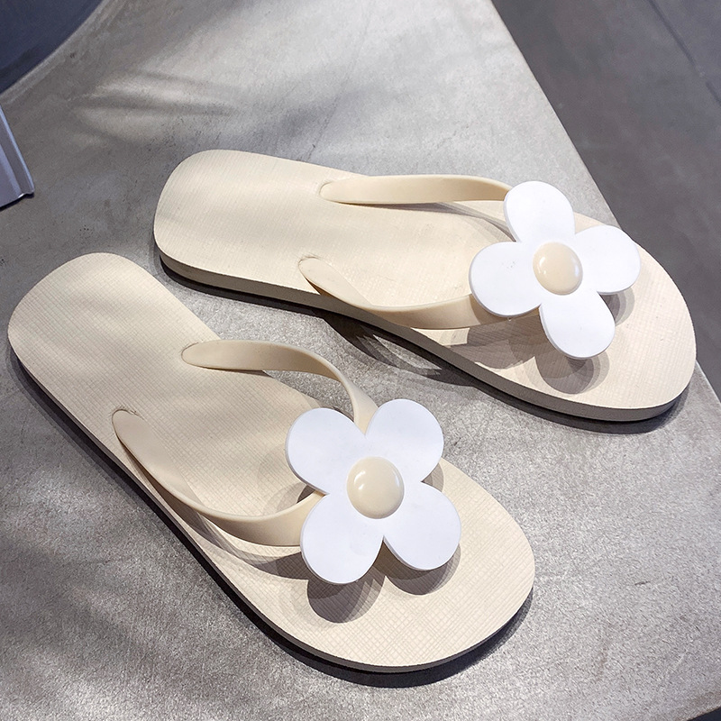 Zapatillas de flip flop para mujeres de verano nuevas parejas de internet resbaladiza playa de moda clip de pie resbaladiza ropa exterior