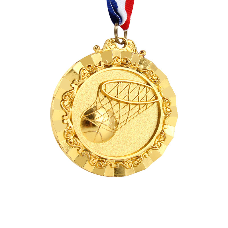 Medallas de baloncesto de honor personalizadas Medallas de baloncesto personalizadas Medallas de oro, plata y bronce Medallas MV Pitcher