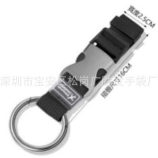 Luggage External Hook Backpack Buckle Lanyard Outdoor Carabiner Suitcase Buckle Trolley Case Metal Load-Bearing