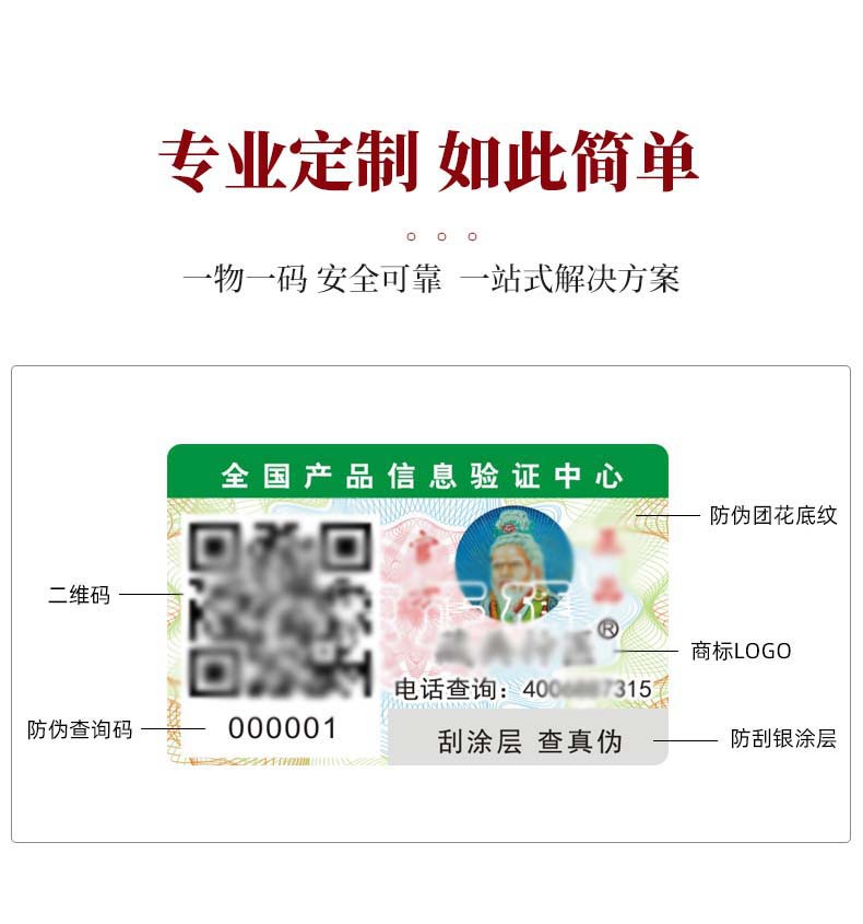Sahtecilik Önleme Kodu Etiketi - Ürün Takip Kodu Sahtecilik Önleme Etiketi - QR Kod Kaçak Ürün ve Lojistik Paket Etiketi - Yırtılabilir Kart