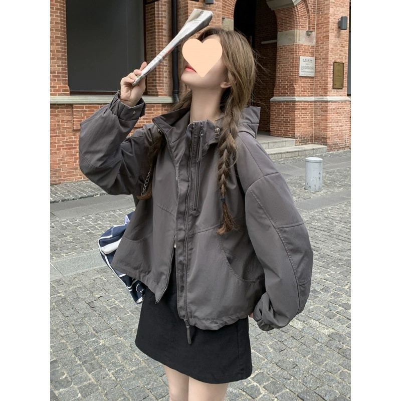 Американская функциональная ветровка для спецодежды, водяная куртка, женский весенне-осенний популярный стиль, Rad Wear в этом году.