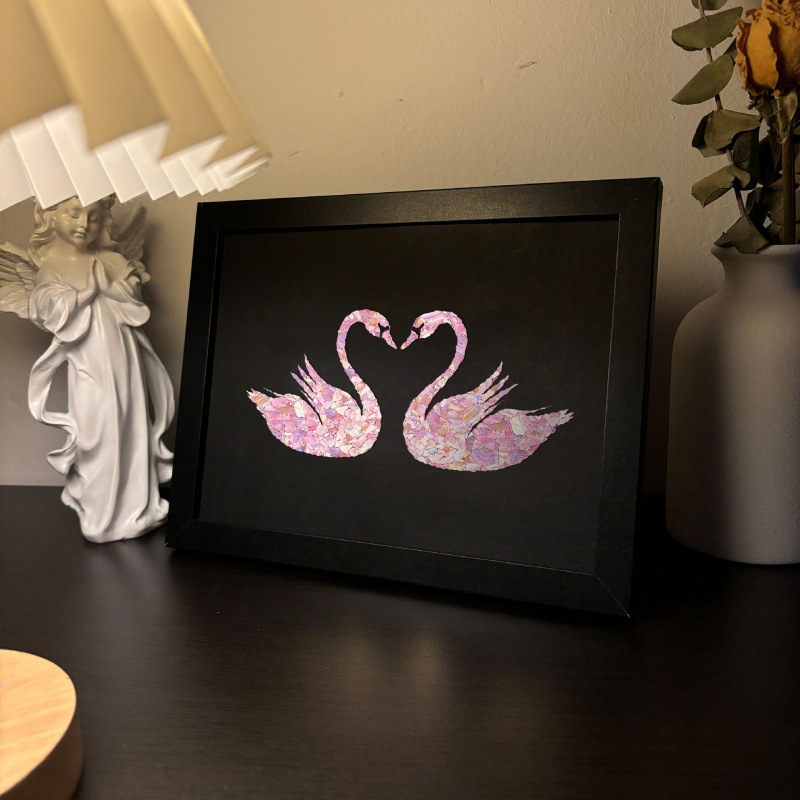 Pintura de conchas de mariposa de caracoles hecha a mano DIY paquete completo de materiales de actividad creativa grupo de construcción de marcos de abollo