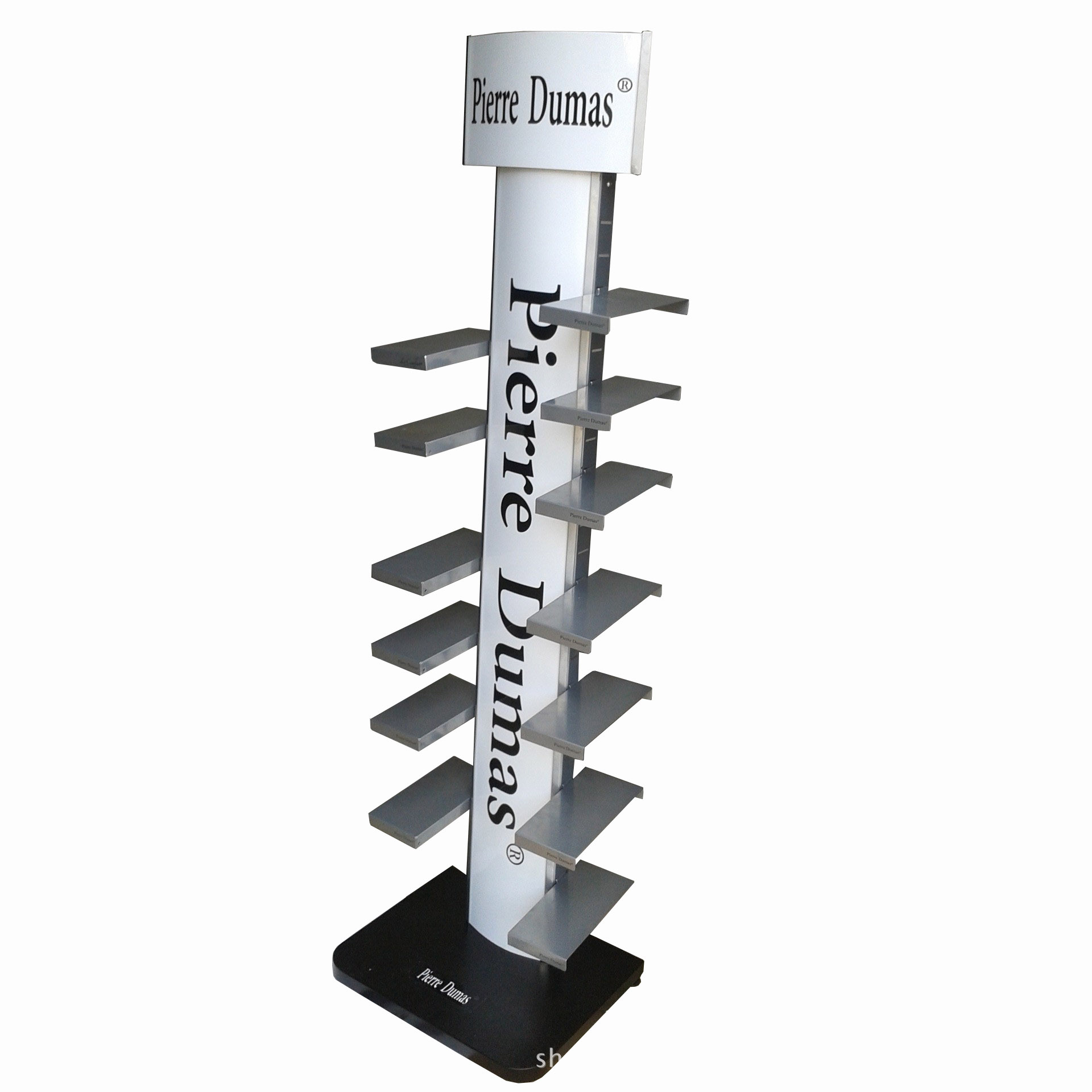 加工生产落地式可拆装展示鞋架运动球鞋展示置物鞋子收纳架