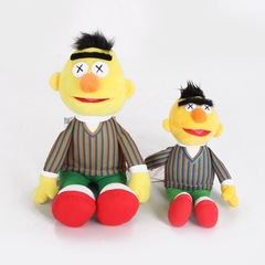 Collaborative items with Uniqlo: Sesame Street Plush Toy XX, foreign trade end-of-stock