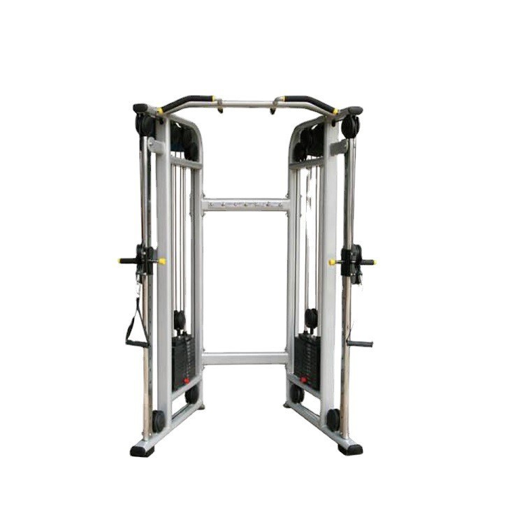 Venta directa de fábrica de equipos de fitness Smith, rack multifuncional tipo jaula, banco de press, rack para sentadillas, dispositivo de entrenamiento integral.