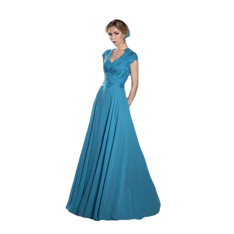 Comercio exterior europeo y americano Amazon nuevo AliExpress deseo nuevo chaleco slim fit adelgazar vestido banquete vestido de noche image 5
