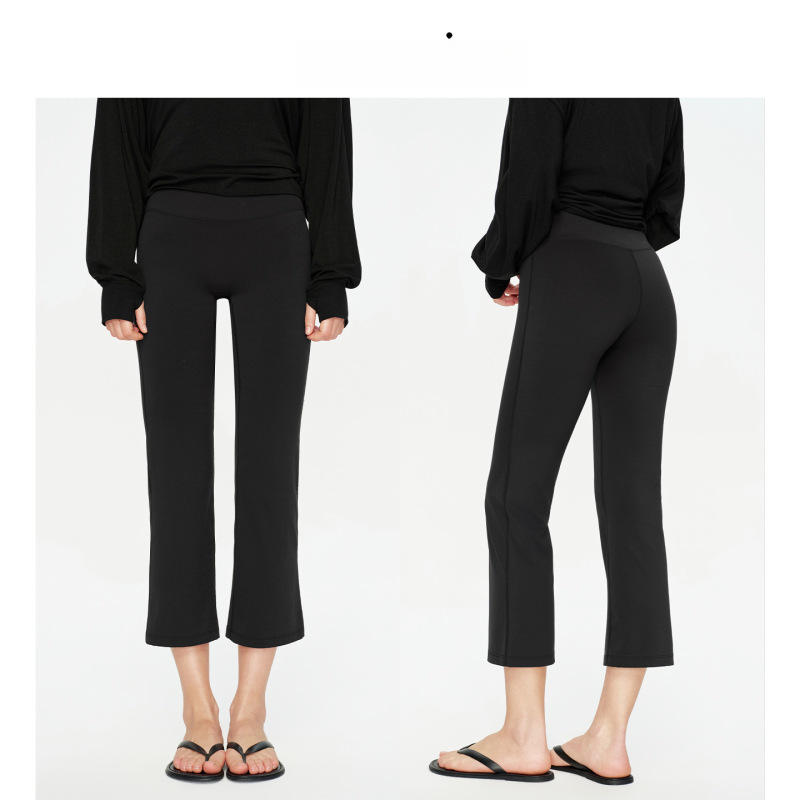 EREMIN Lin Zhiqing/Yoga Pants/Elastic Slim-Fit Slimming Slightly Flared Cropped Sports Pants for Outdoor Wear EREMIN Lin Zhiqing/Yoga Pants/Elastic Slim-Fit Slimming Slightly Flared Cropped Sports Pants for Outdoor Wear