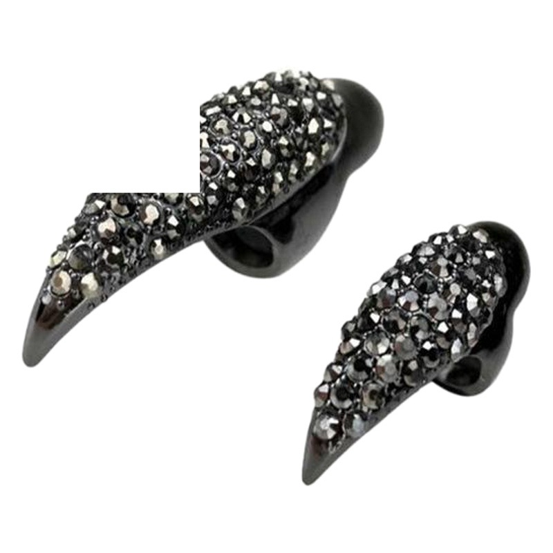 2026 New Model European and American Retro Eagle Claw Ring Men's Diamond Ring 2 Yuan Store Street Vendor Supply Manufacturer Wholesale