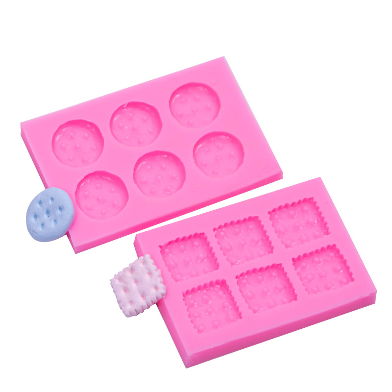 Nueva galleta amor estrella de cinco puntas redonda forma cuadrada fondant pastel molde de silicona bricolaje hecho a mano comida y juego Decoración