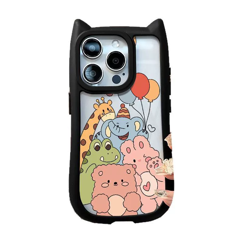 Силиконовый чехол для телефона совместимый с iPhone 14, воздушный шар, Apple, 14прям, iphone, 15/13