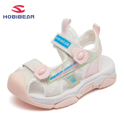 HOBIBEAR Children's shoes 2022 summer new pattern Baotou Sandals Boy leisure time Beach shoes Chao Tong Sandals On behalf of