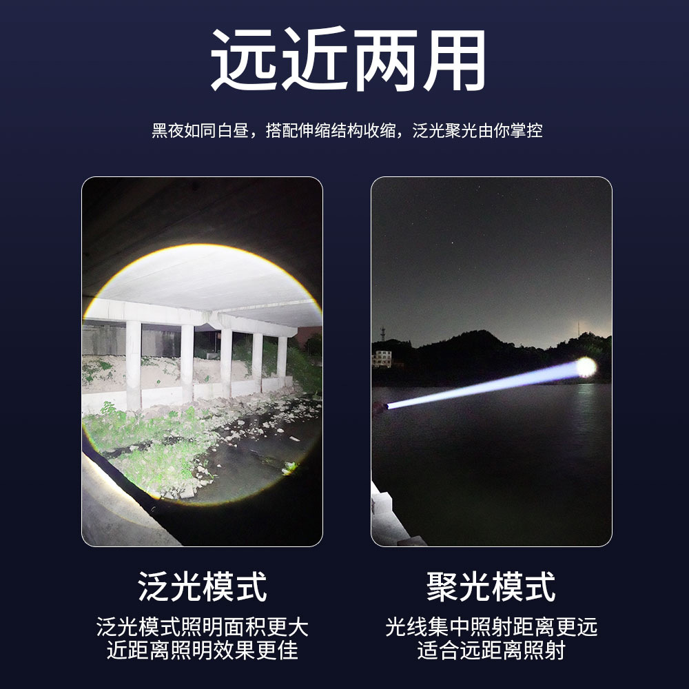 2024 nueva barra de luz luminosa luminosa láser blanco de luz intensa carga USB al aire libre hogar zoom luz de emergencia de trabajo