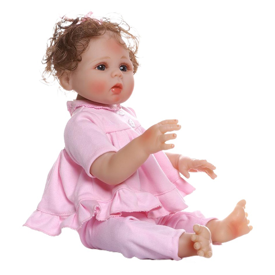 NPK transfronteriza recomendar producto simulación bebé muñeca pegamento completo juguete de baño