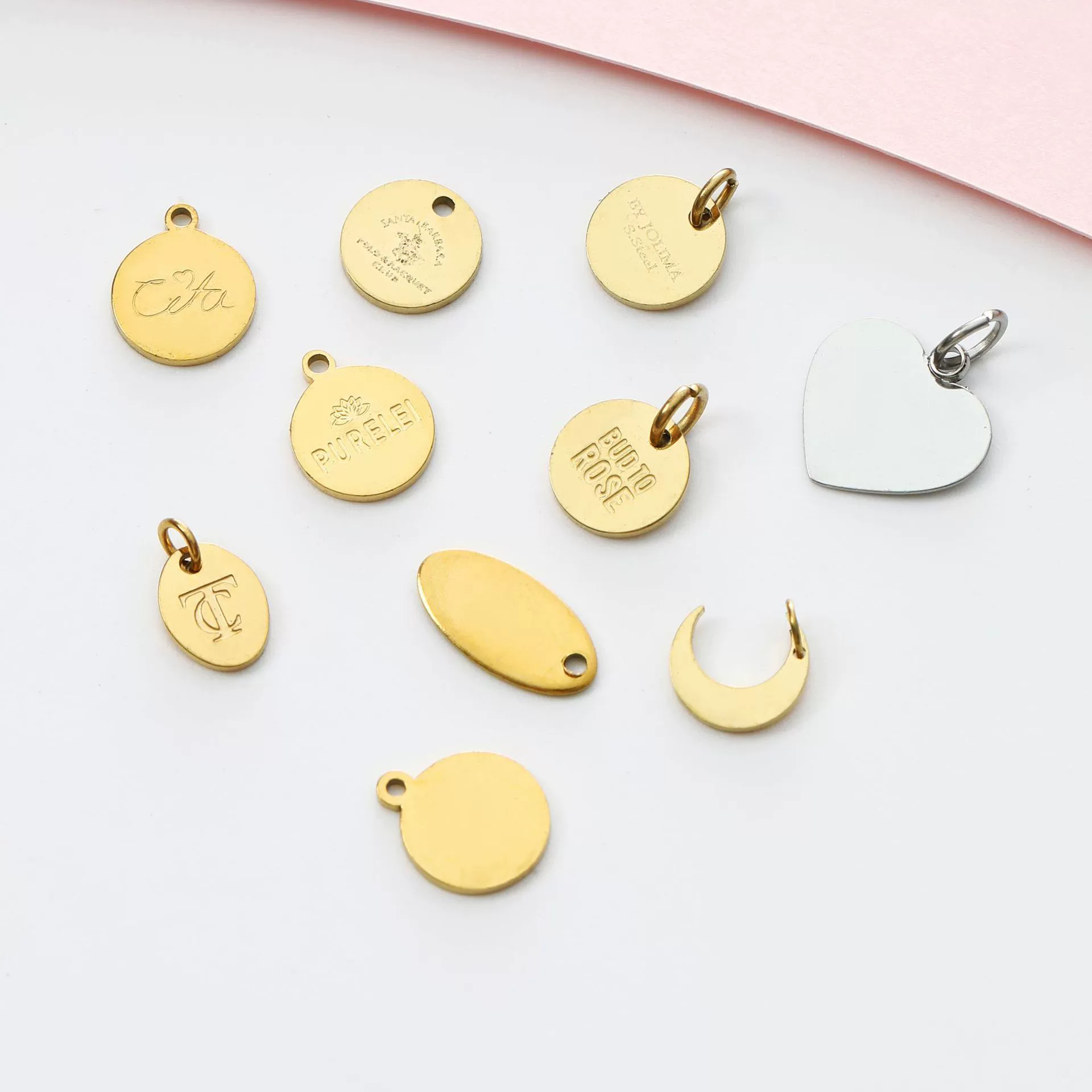 Фабрика прямых продаж может установить логотип из нержавеющей стали коррозионный знак