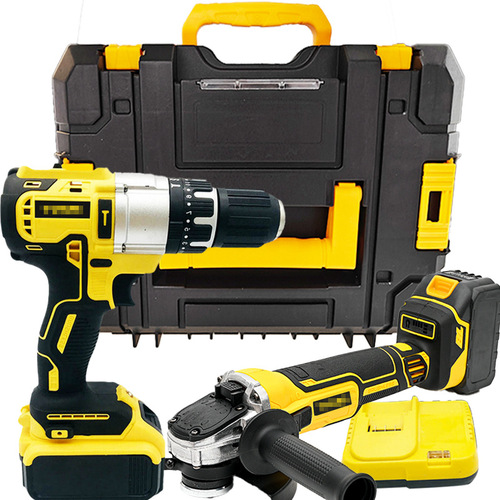 Cordless Drill, Angle Grinder, Screwdriver Machine, Electric Wrench, Lithium Drill, Impact Drill, Electric Tool Set, Tool Set