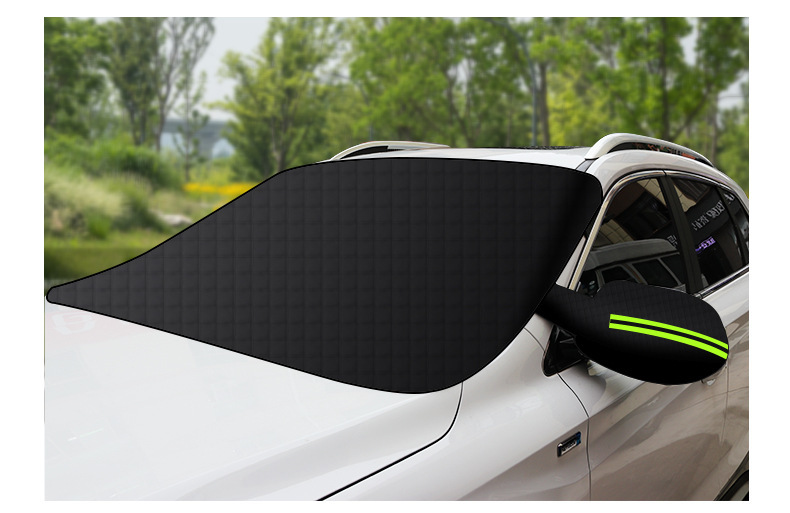 Car Snow Shield, Car Sun Visor, Car Sun Visor, Anti-Frost and Anti-Freeze Car Snow Shield, Winter Car Clothing, Windshield Cloth