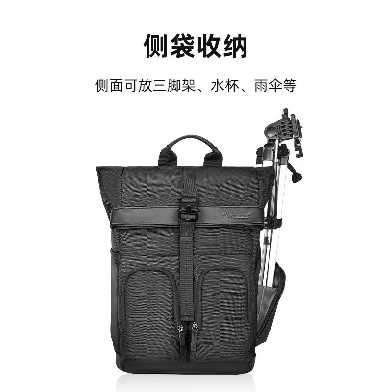 (2개) PROWAY 디지털 SLR 카메라 배낭 야외 방수 전문 다기능 미러리스 빠른 액세스 사진 가방