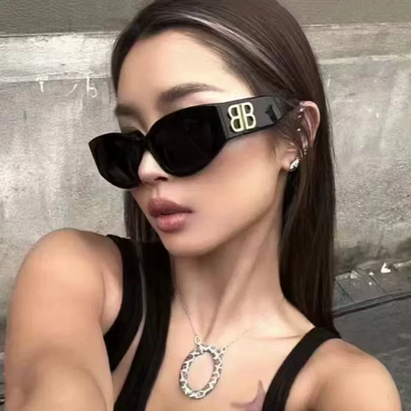 Ретро солнцезащитные очки, очки с солнечной подзарядкой, американский стиль, кошачий глаз, высококачественный дизайн, защита UV