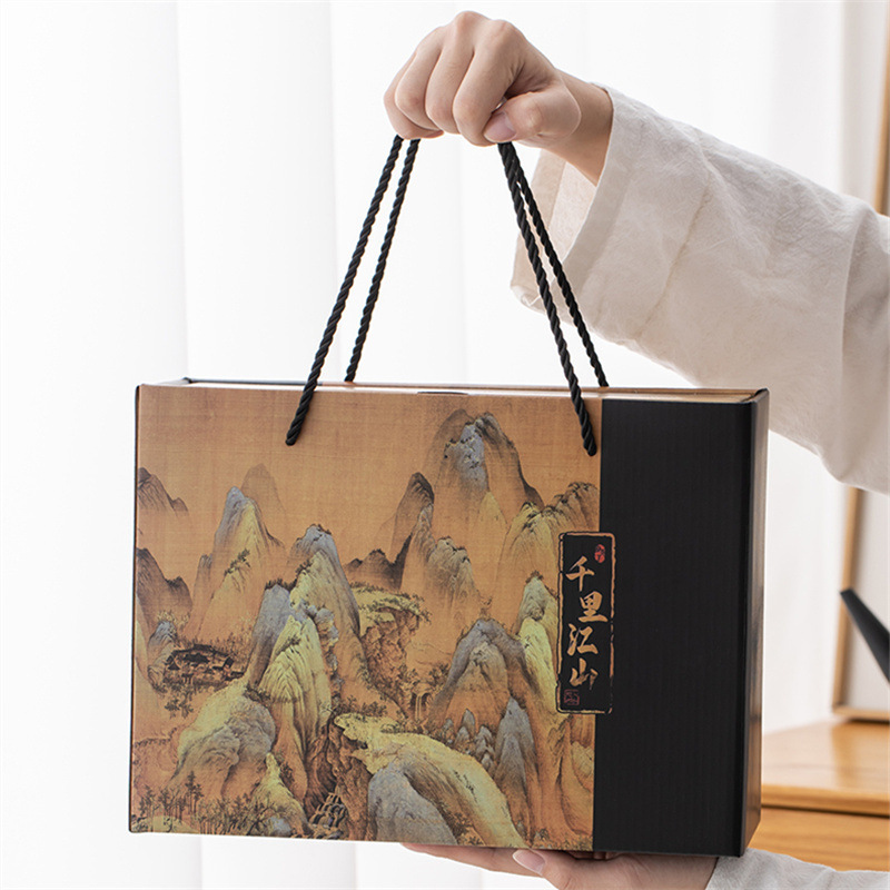 徳化陶器 千里江山 クイックカップ トラベルティーセット ギフト アウトドア キャンプ用 ポータブル 06480029A|undefined