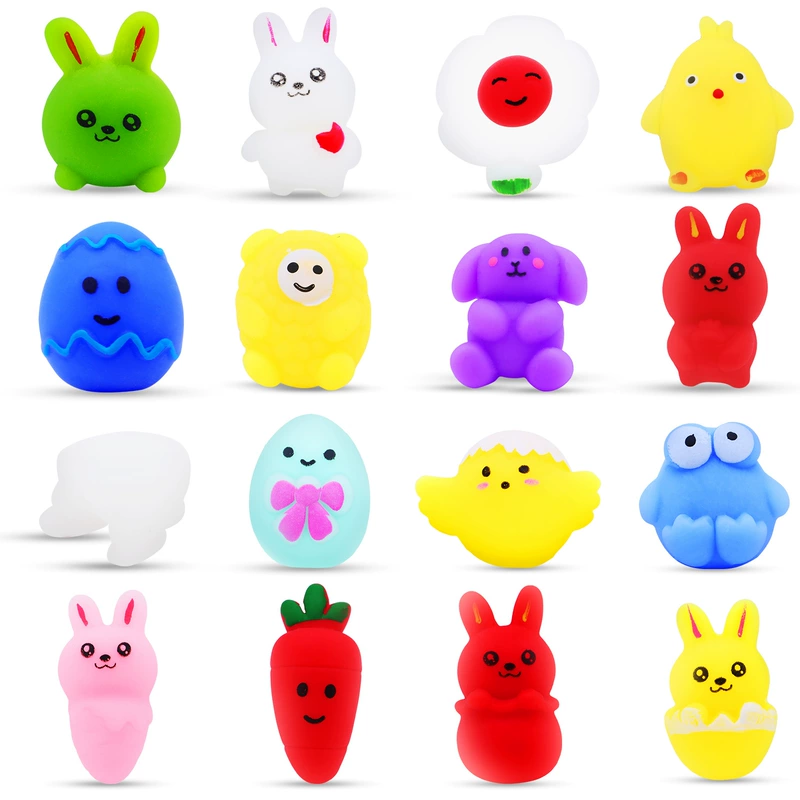 Антистресс-игрушка динозавр и цыплёнок Squishy