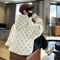 男童衛衣春秋款2024新款中大童兒童男孩春裝連帽上衣潮牌童裝春季