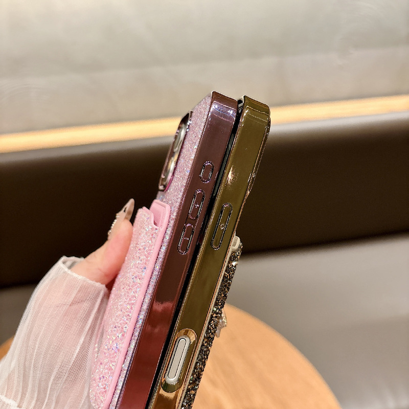 豪華な磁気吸水ドリルの高級感はiphone16 promaxメッキカードに適用されます。|undefined